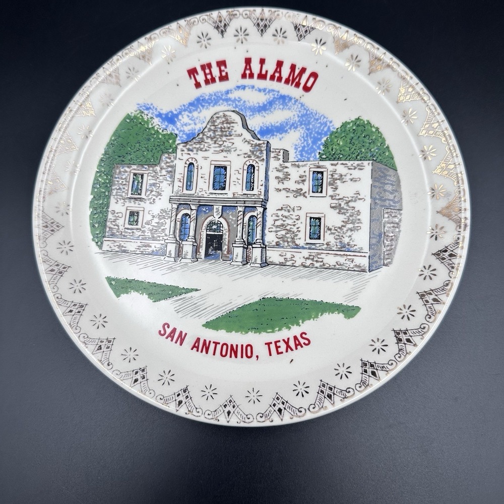 The Alamo San Antonio Texas 71/4" Decorative Plate